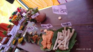 कैलारीमा रैथाने थारु खाना प्रर्दशनी